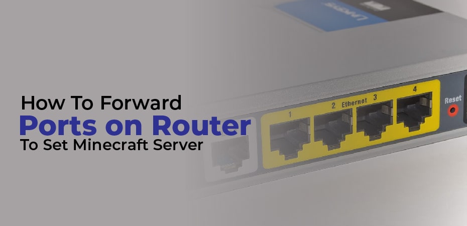 how to forward ports on router