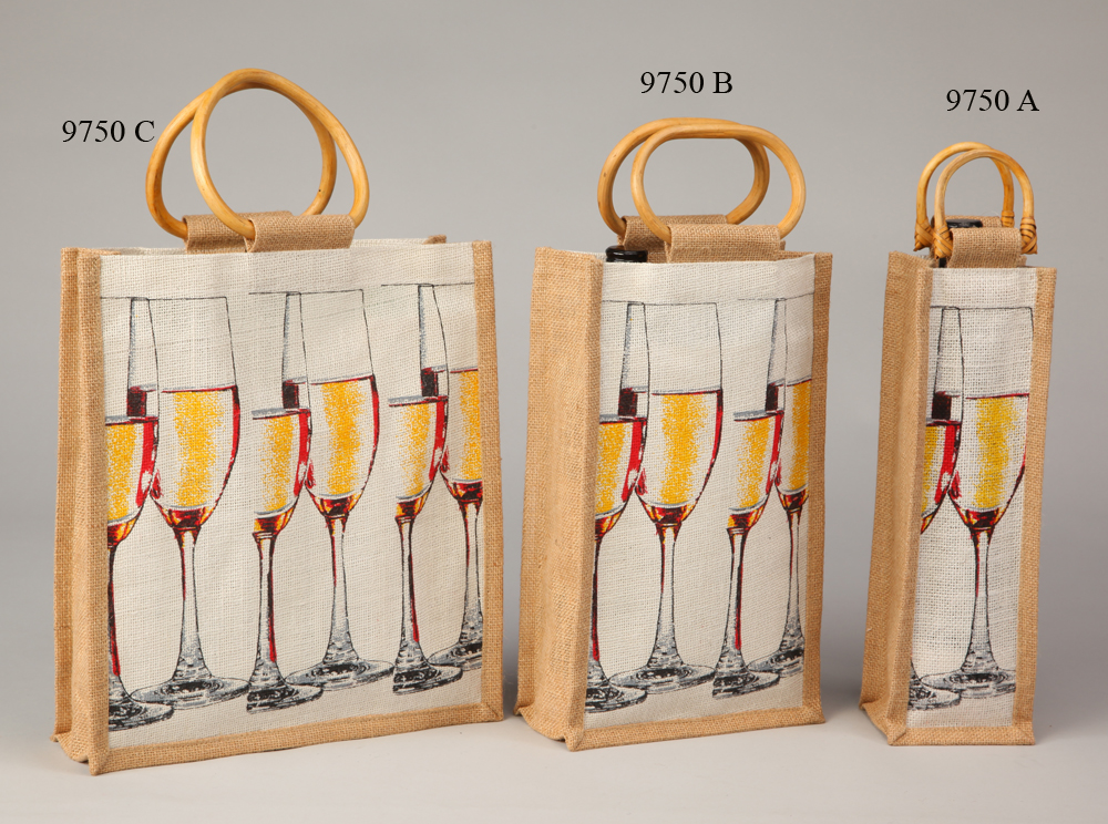 Wine totes are available in many designs