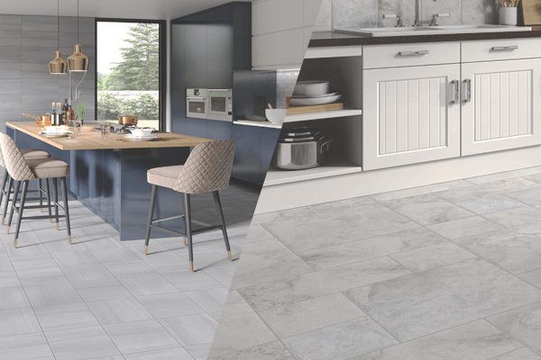 What are ceramic floor tiles