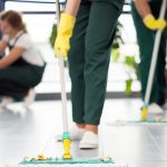 hiring a cleaning service for a move