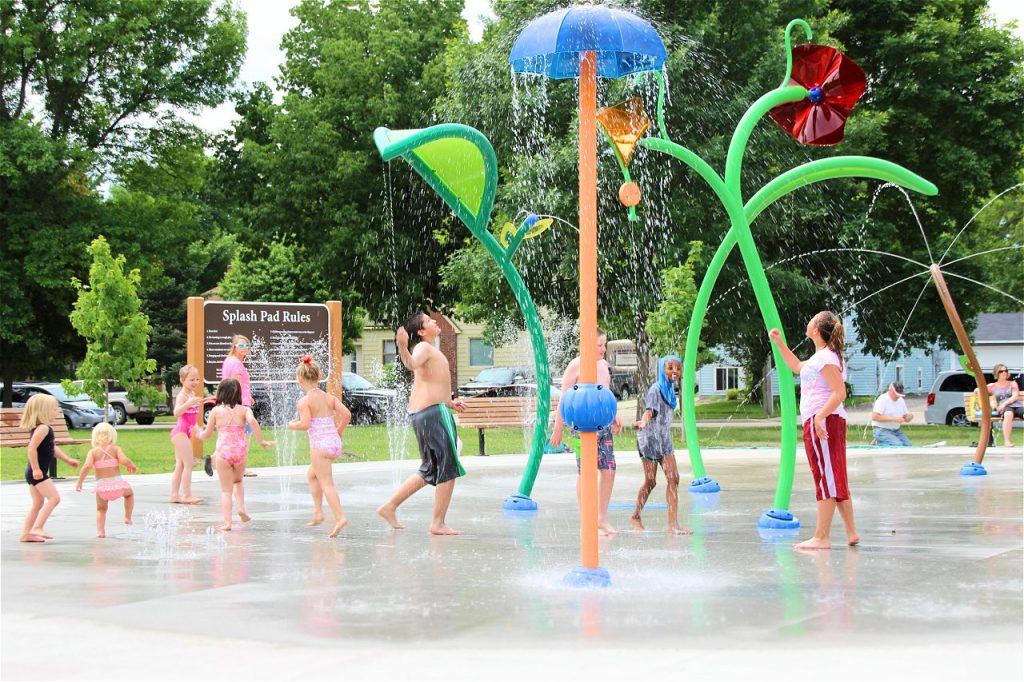 Splash Pad Construction